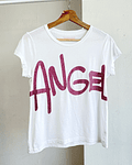 Polera Angel brillos