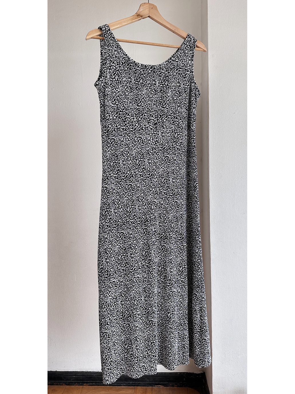 Vestido floreado plisado vintage 3