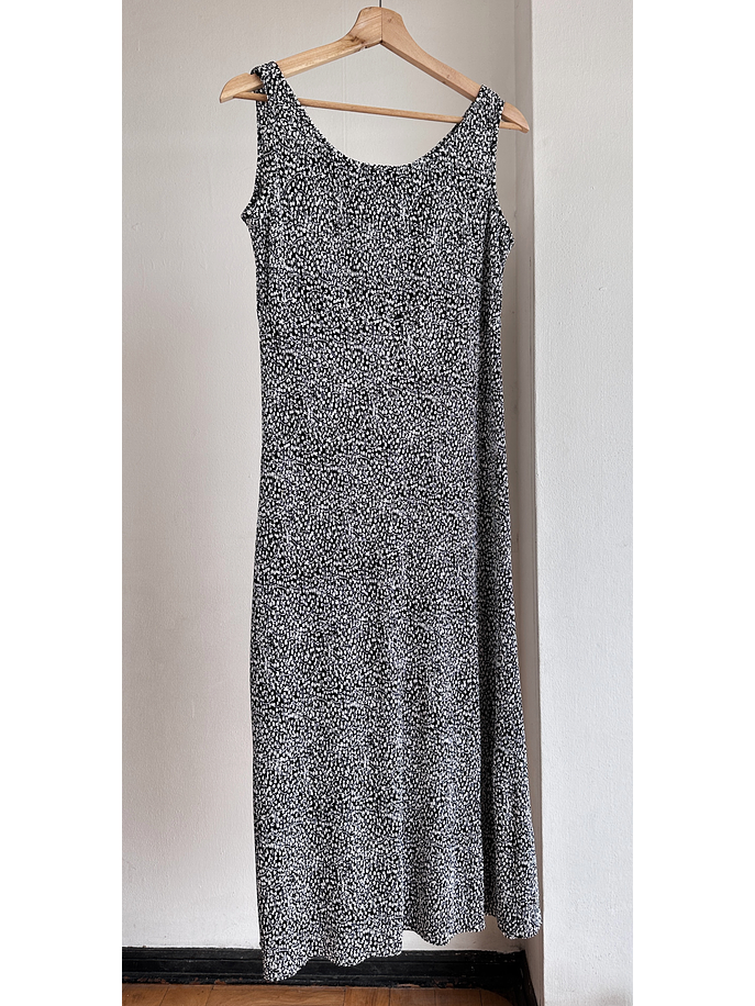 Vestido floreado plisado vintage 3