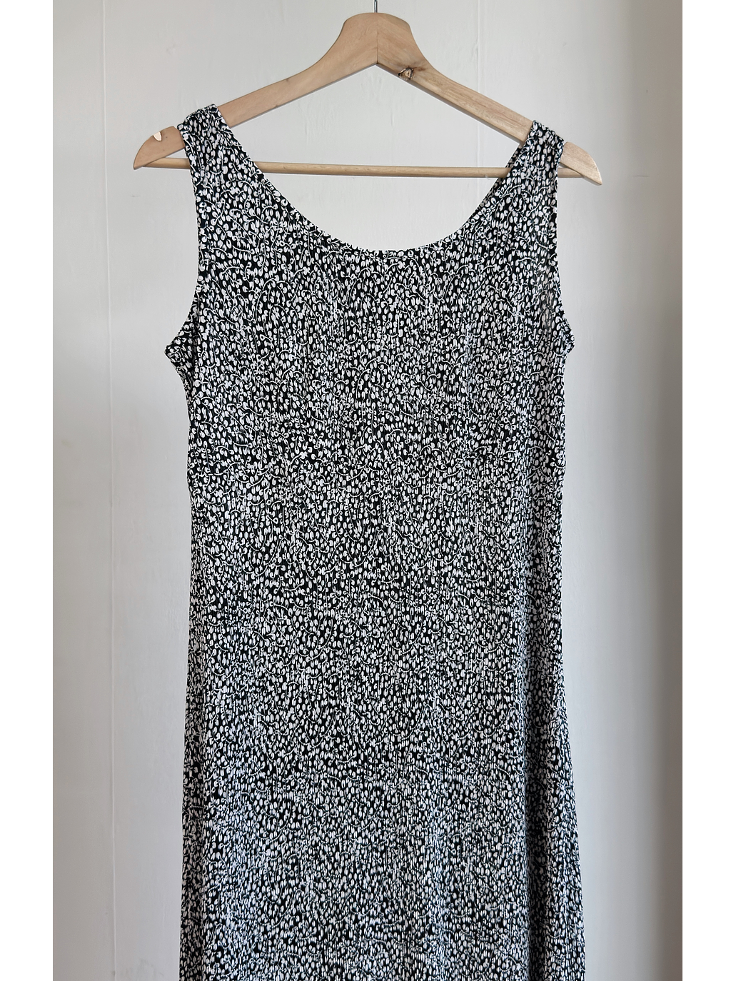 Vestido floreado plisado vintage 4