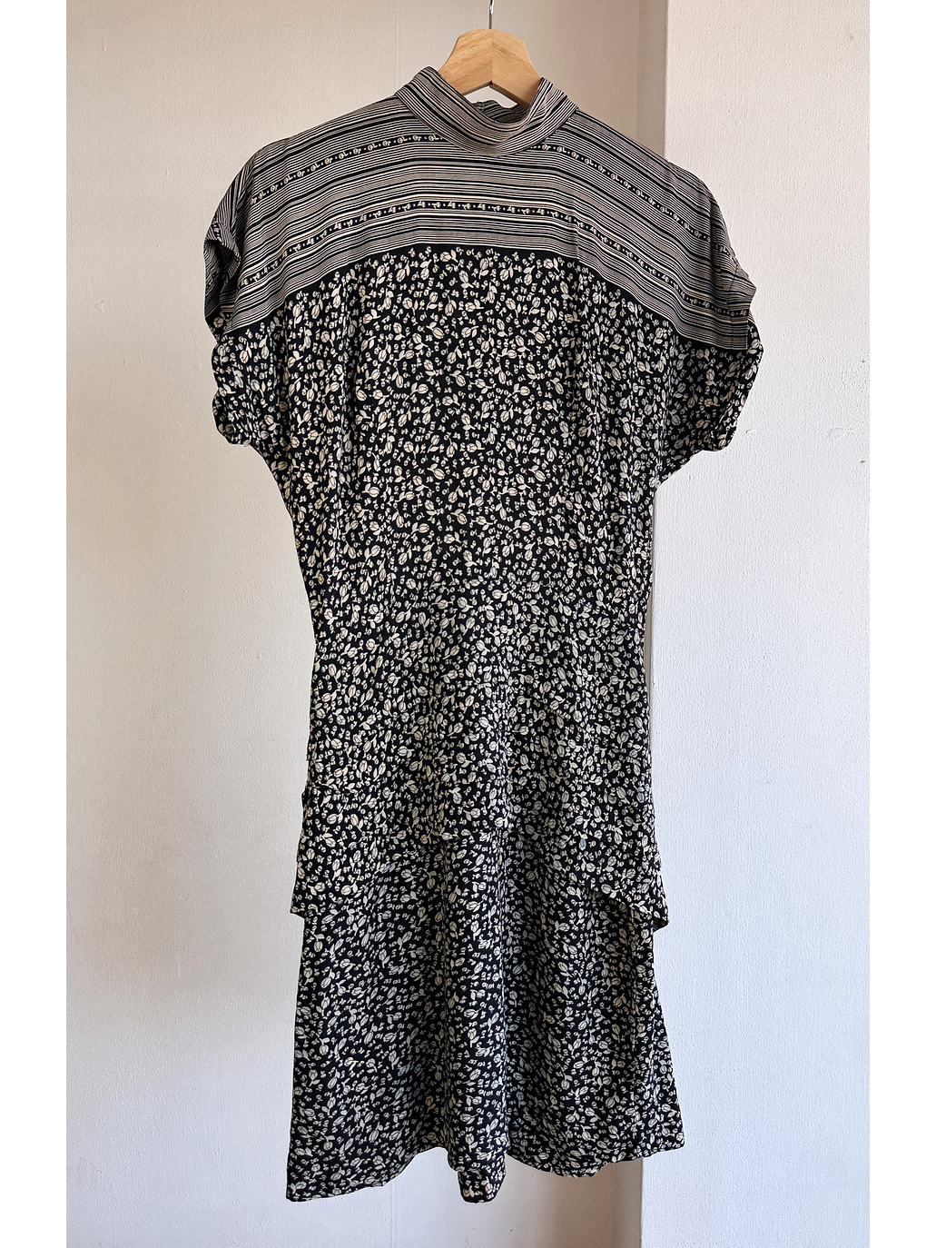 Vestido floreado vintage  1