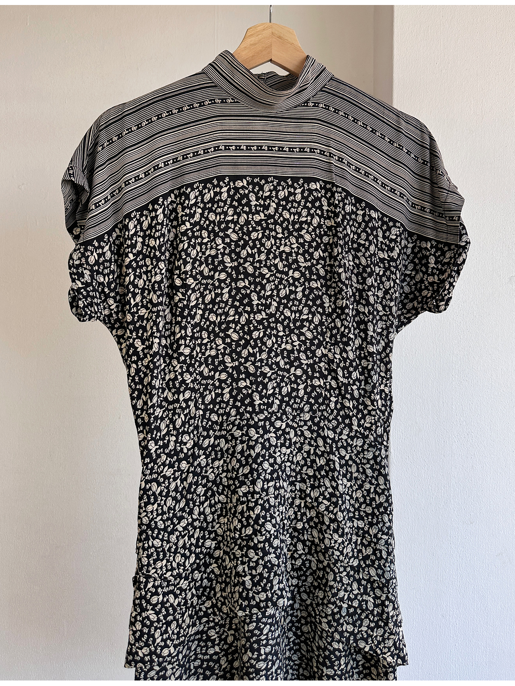 Vestido floreado vintage  2