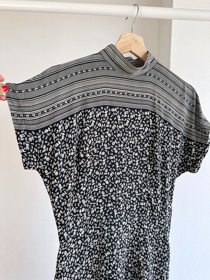 Vestido floreado vintage  3