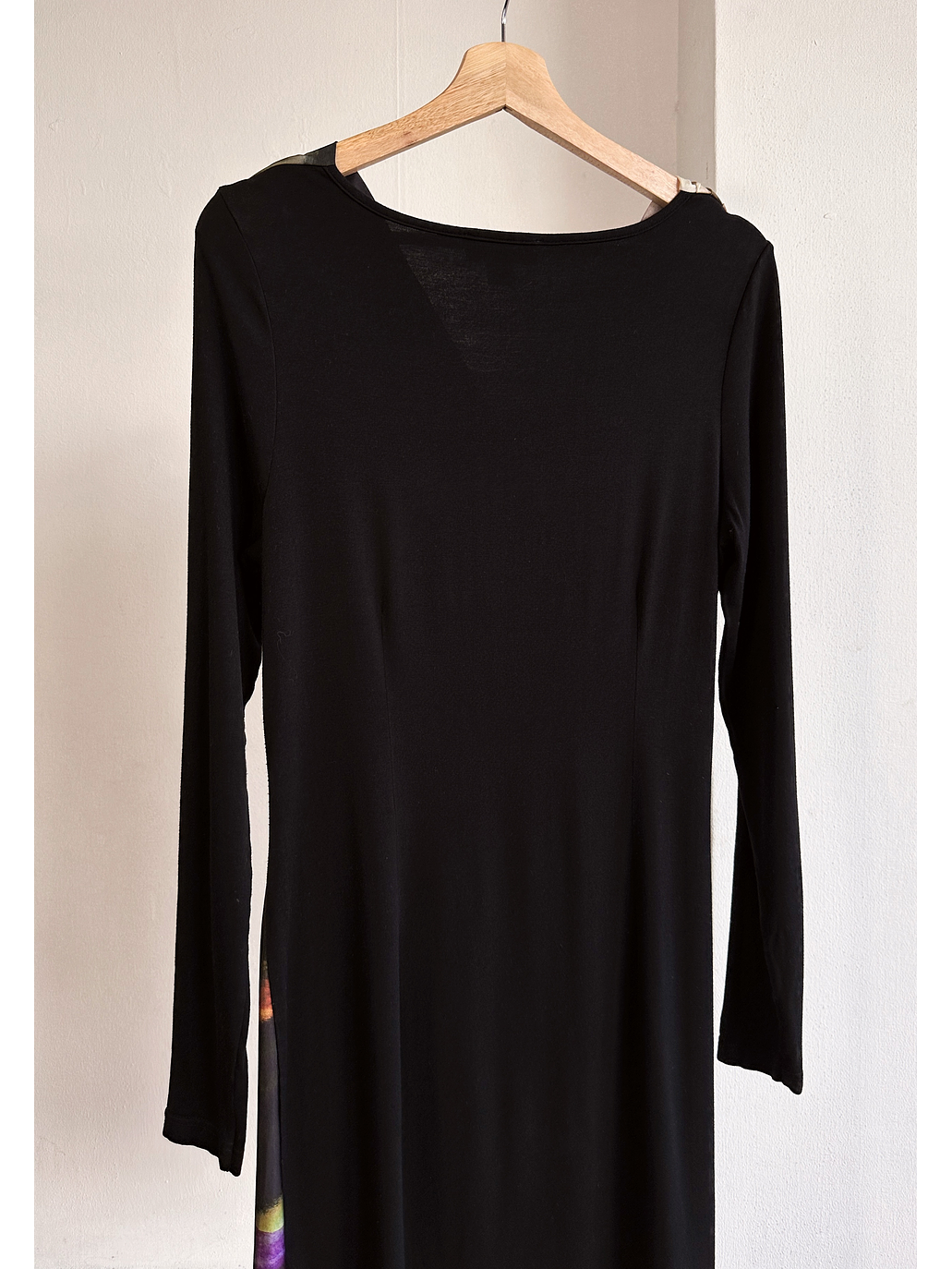 Vestido drapeado estampado  4