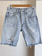 Short mezclilla celeste - Miniatura 1