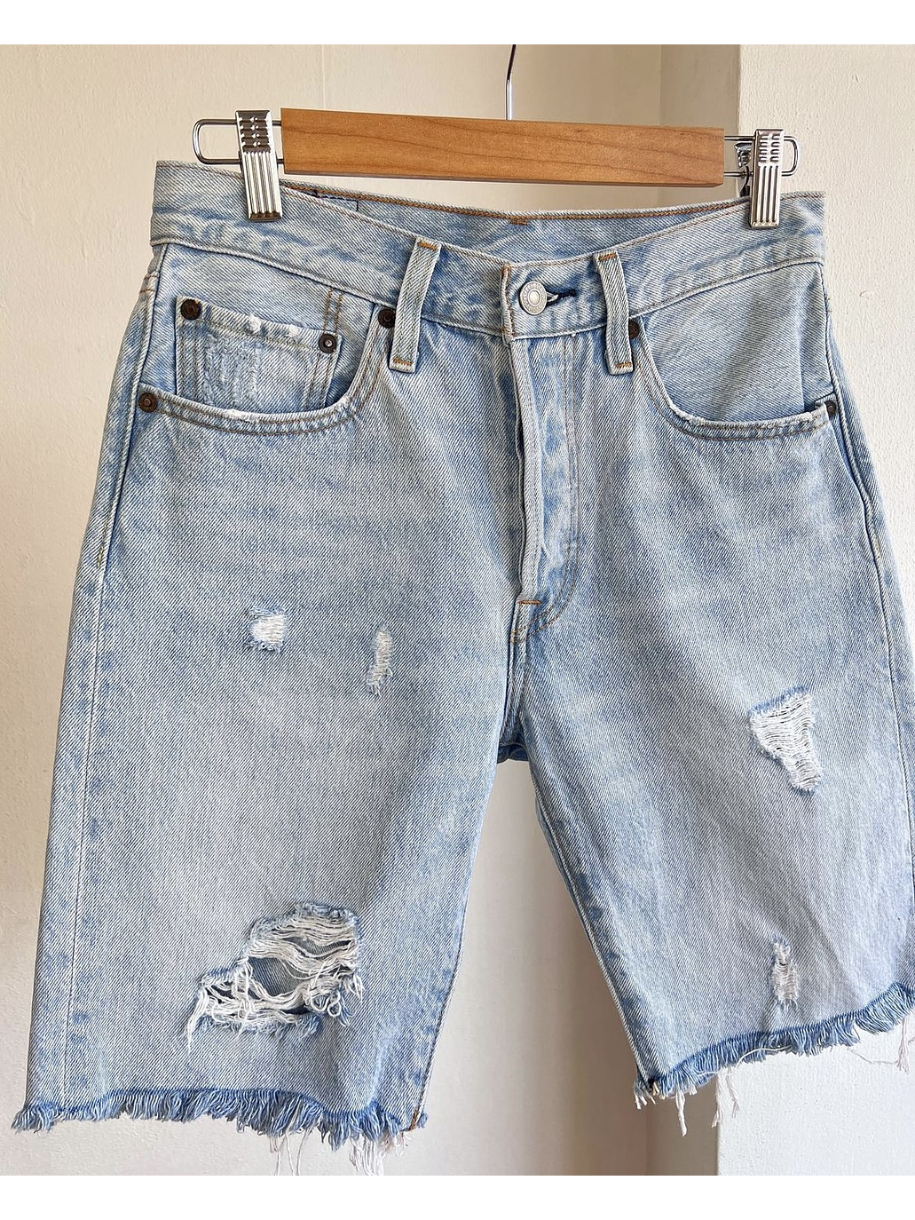 Short mezclilla celeste 3