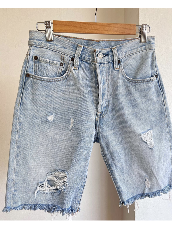 Short mezclilla celeste 3