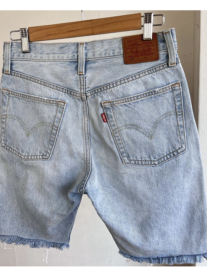 Short mezclilla celeste 4