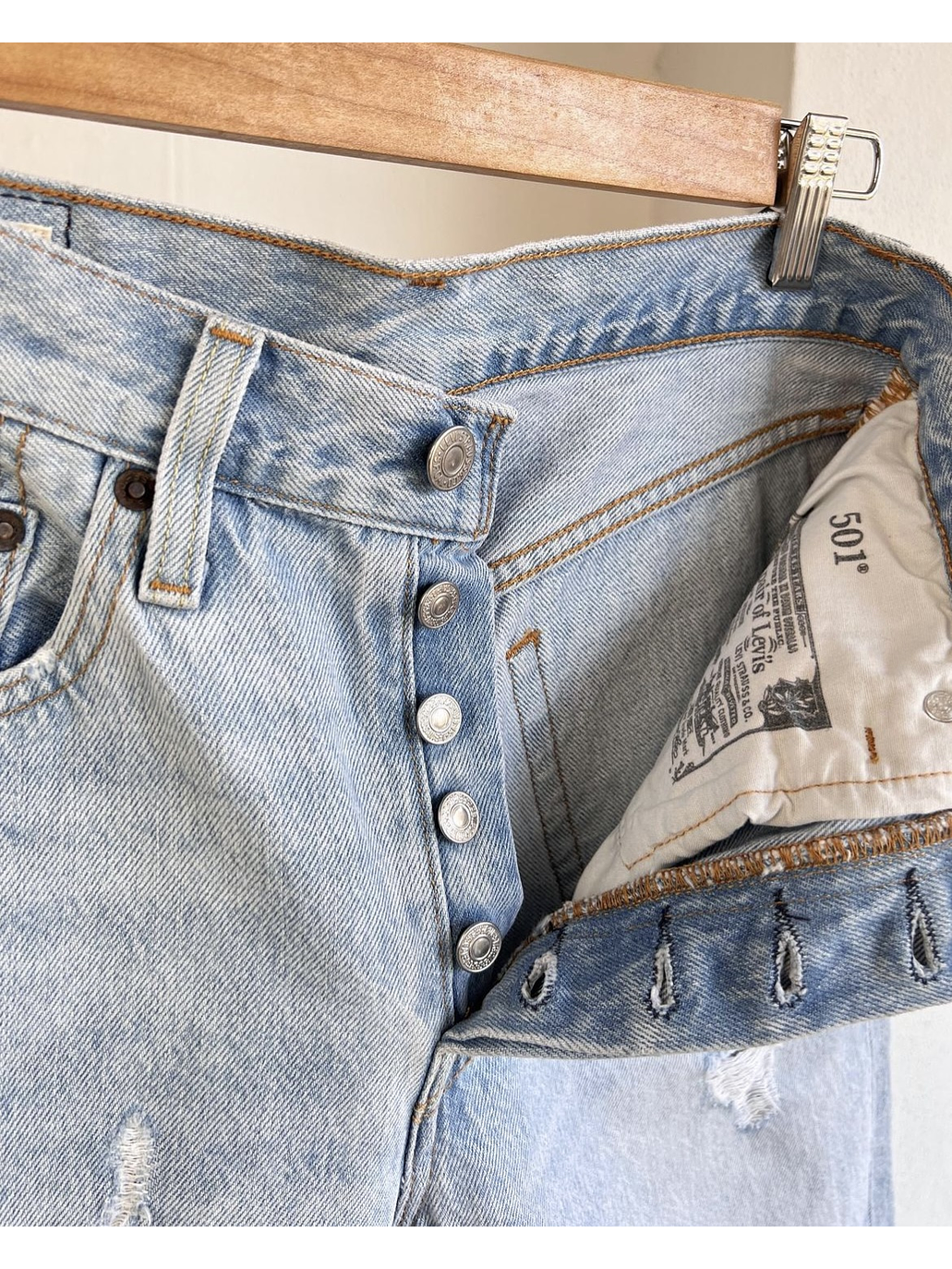 Short mezclilla celeste 5