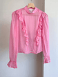 Blusa rosada translúcida  - Miniatura 1