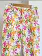 Pantalón de tela floreado vintage - Miniatura 2