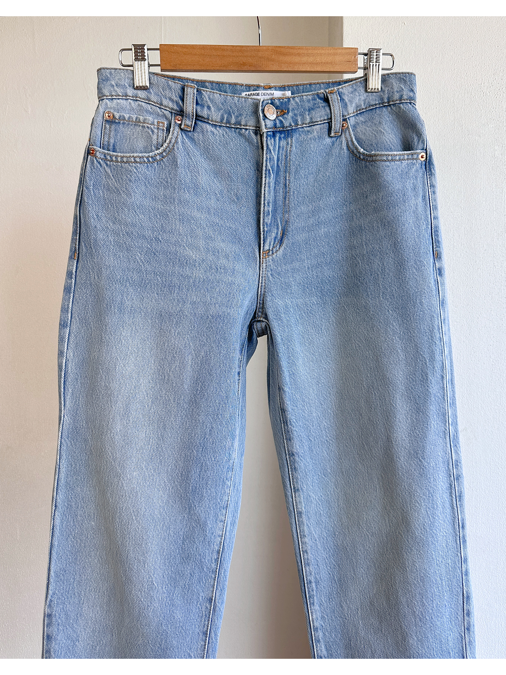 Pantalón mezclilla celeste 2