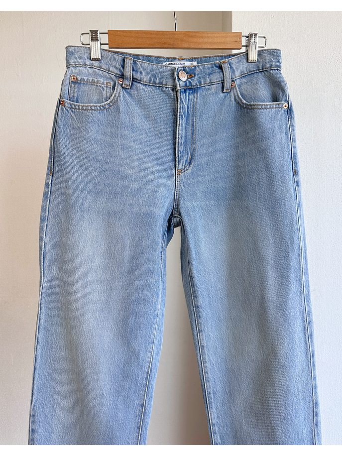 Pantalón mezclilla celeste 2