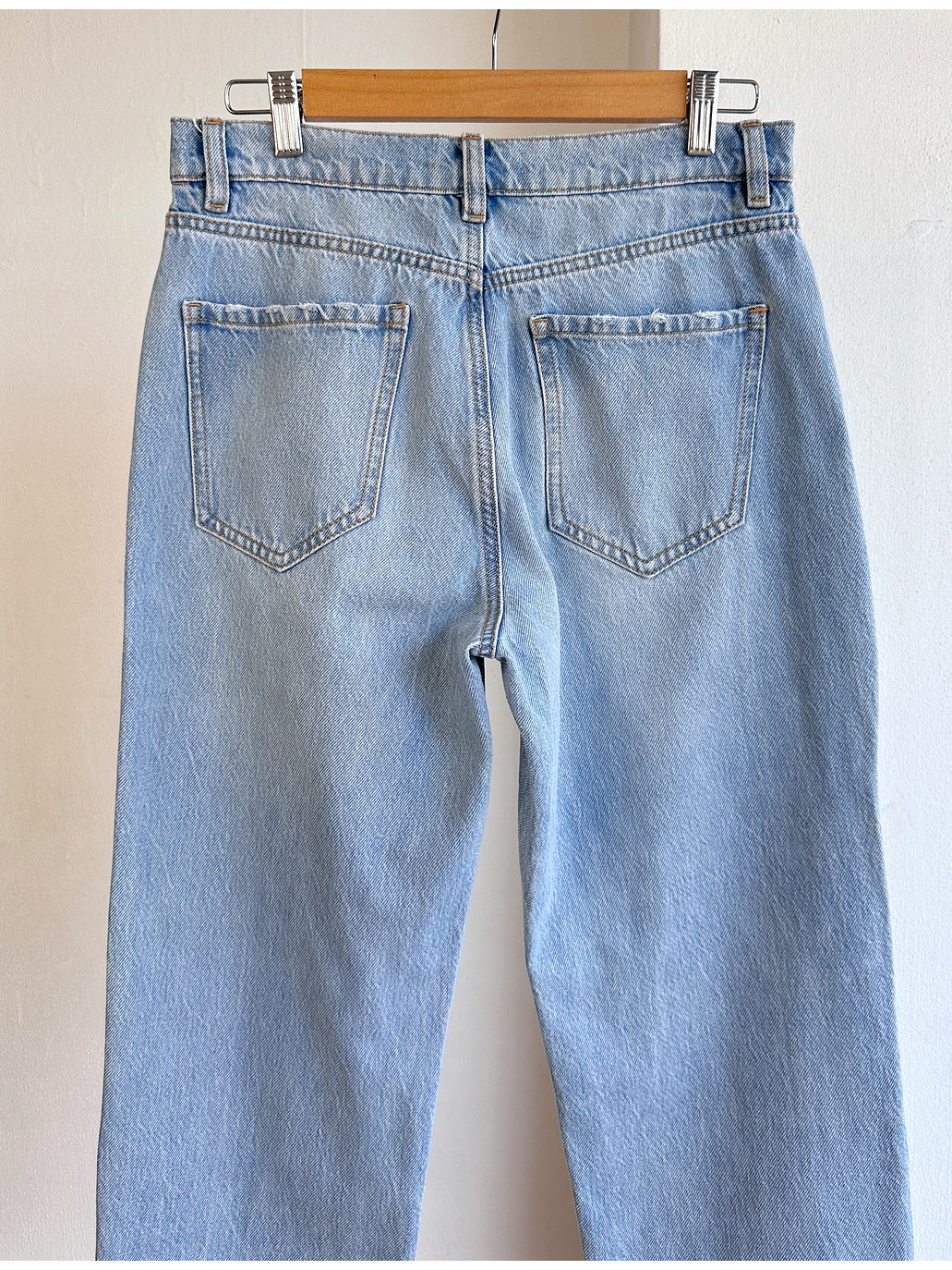 Pantalón mezclilla celeste 4