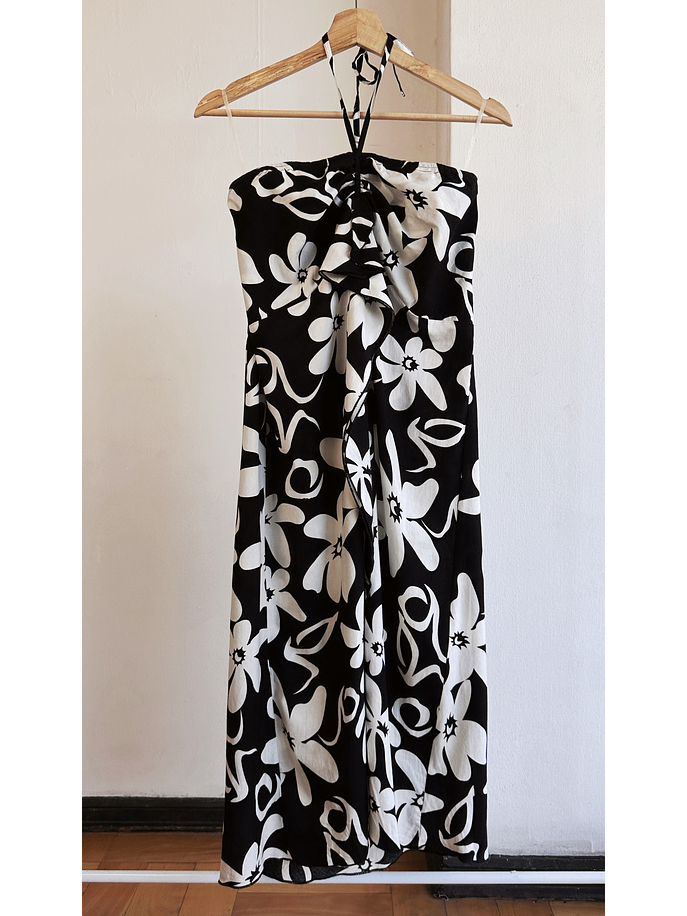 Vestido floreado vintage 1