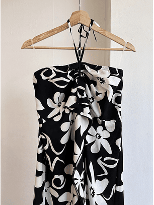 Vestido floreado vintage