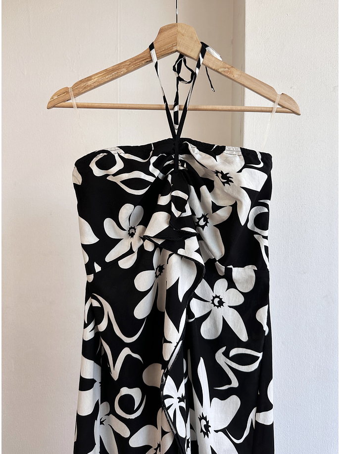 Vestido floreado vintage 2