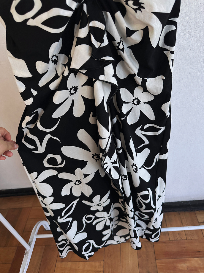 Vestido floreado vintage 5