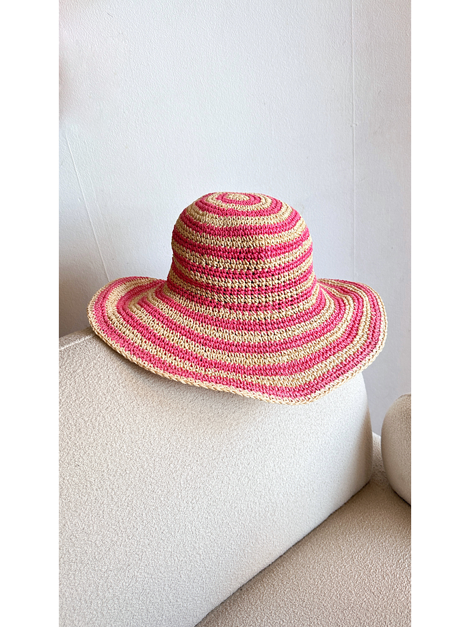 Sombrero tejido vintage  2