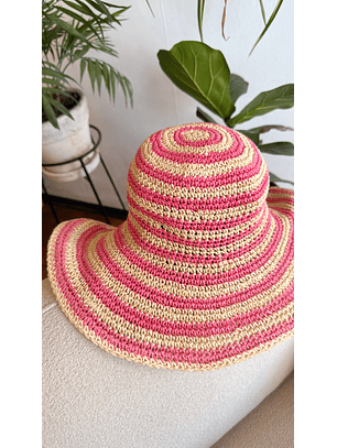 Sombrero tejido vintage 