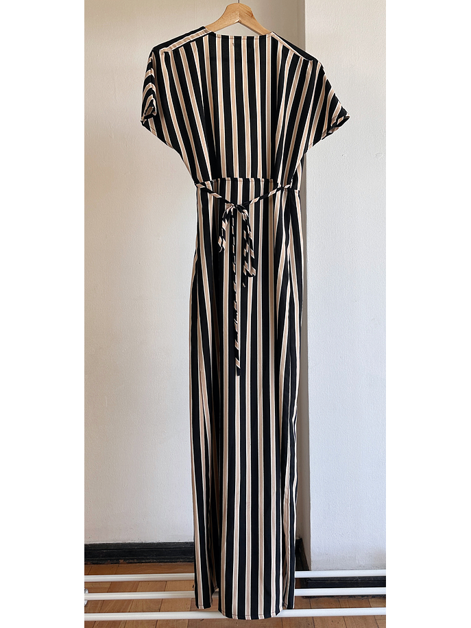 maxi vestido rayado  5