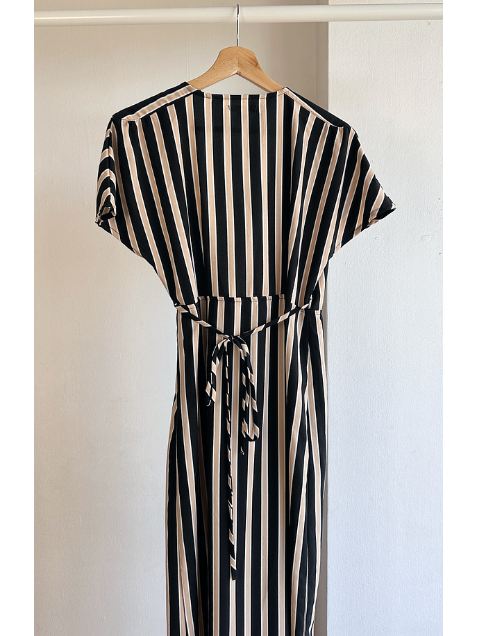 maxi vestido rayado  6