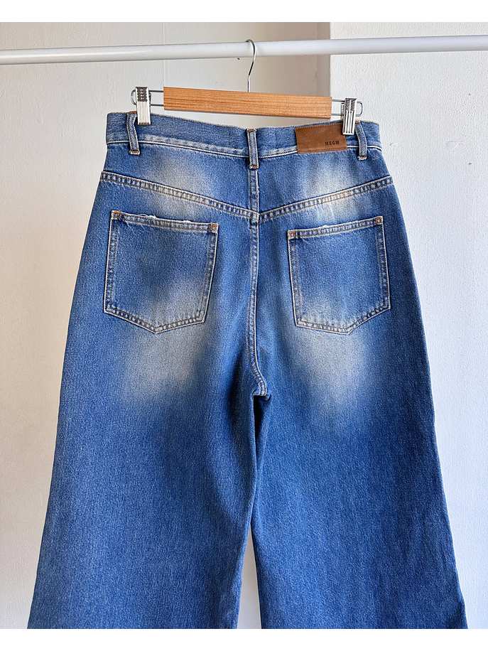 Pantalón capri mezclilla 5