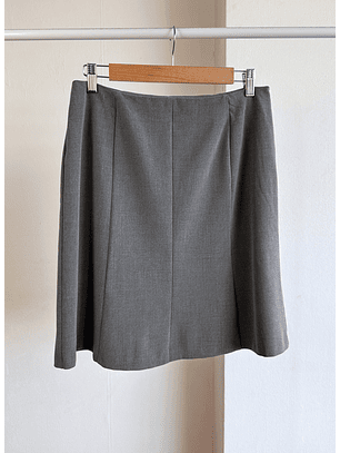 Falda gris vintage 
