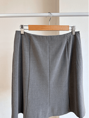 Falda gris vintage 