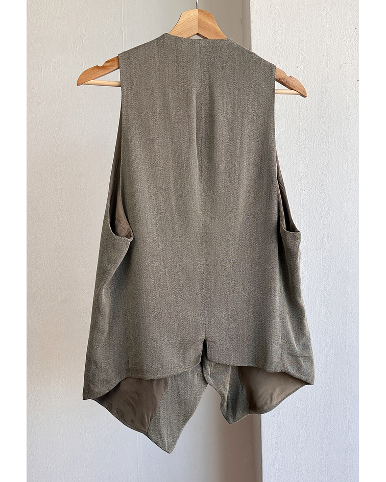 Vest vintage gris