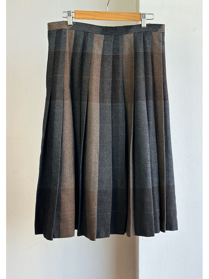 Falda tableada vintage  3