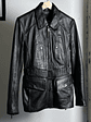 Chaqueta cuero biker vintage - Miniatura 1