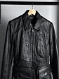 Chaqueta cuero biker vintage - Miniatura 2