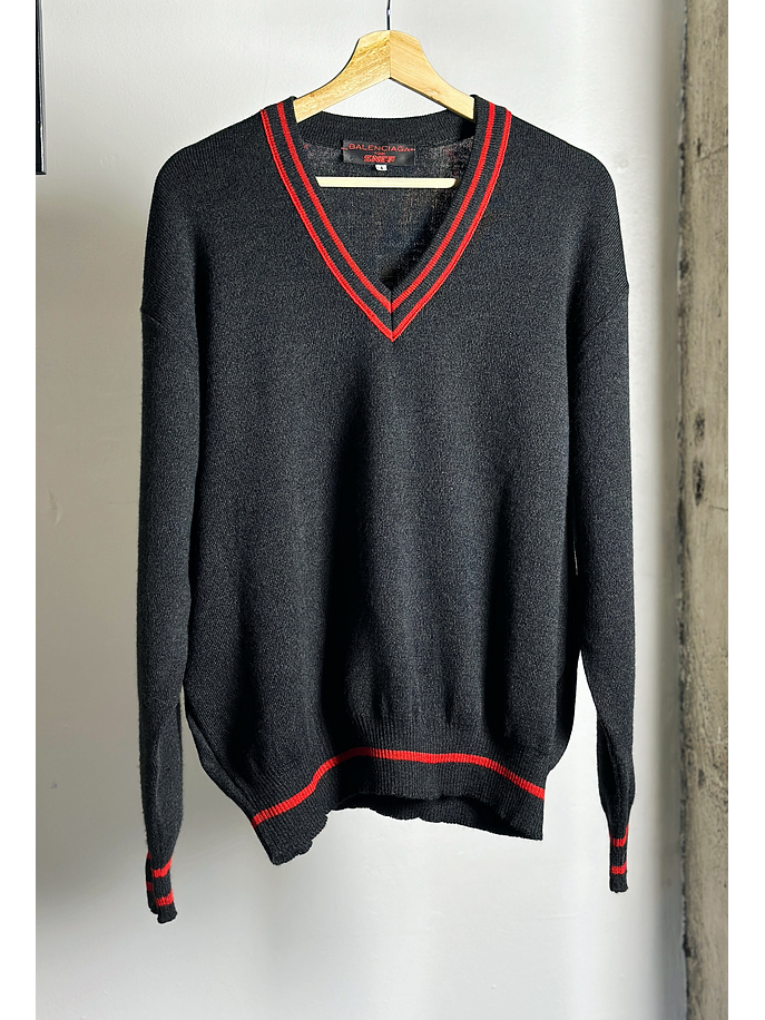 Chaleco vintage cuello v  1