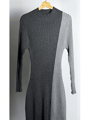 Vestido bloque color 