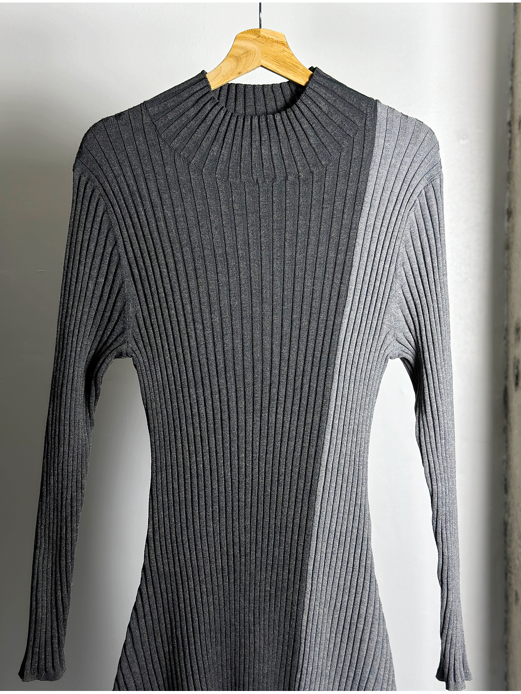 Vestido bloque color  3