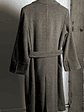Abrigo tweed café vintage - Miniatura 3