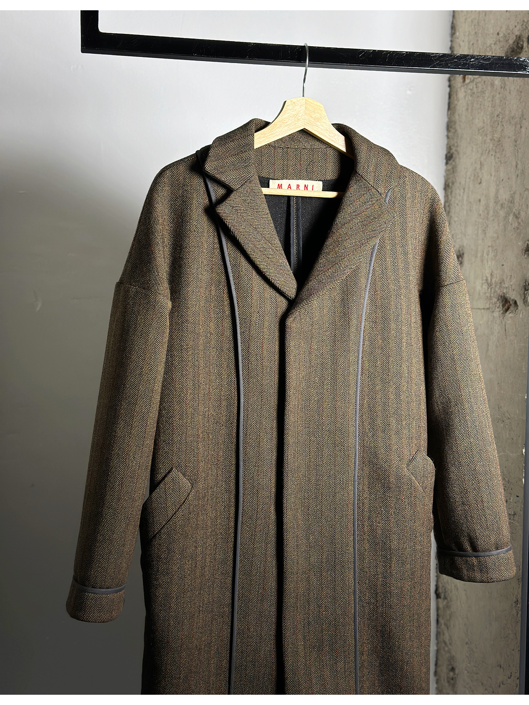 Abrigo tweed cafe  3