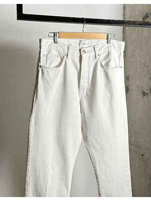 Pantalón mezclilla blanco 