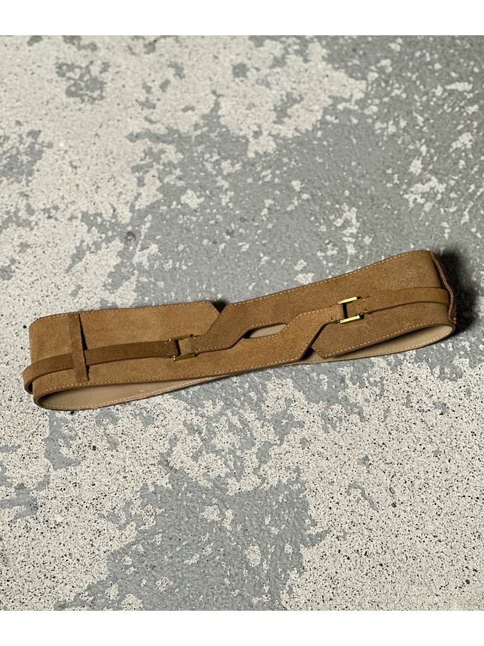 Cinturón de gamuza  1