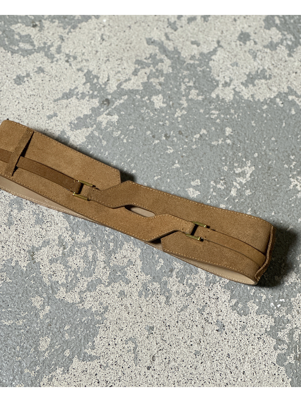 Cinturón de gamuza  2