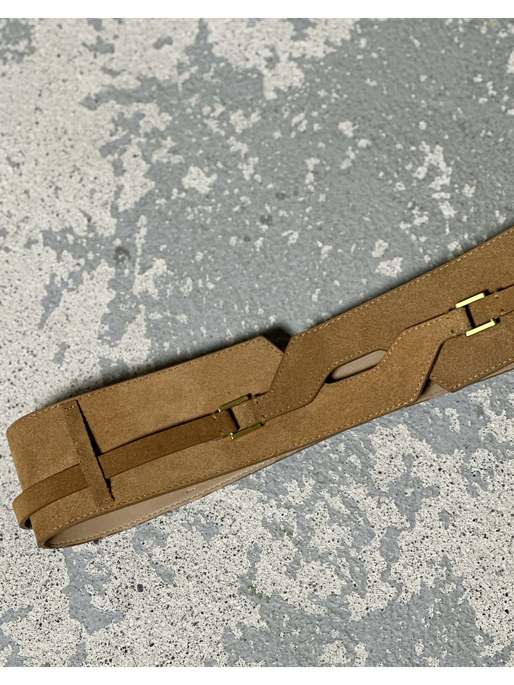 Cinturón de gamuza  3