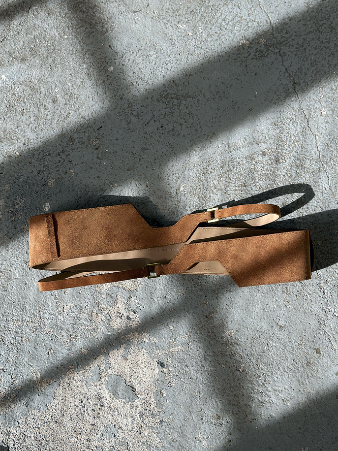 Cinturón de gamuza  7