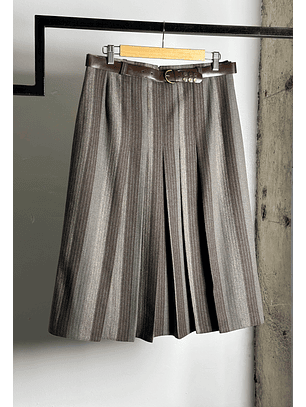 falda tableada vintage 