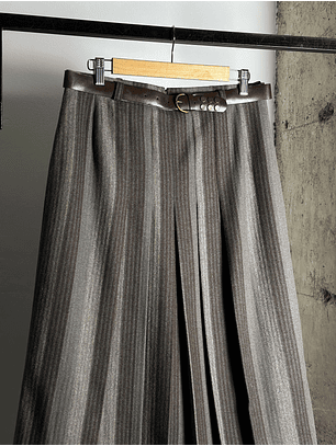 falda tableada vintage 