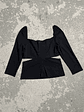 Top cut out negro  - Miniatura 3