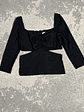 Top cut out negro  - Miniatura 1