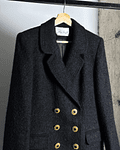 Blazer negro vintage 