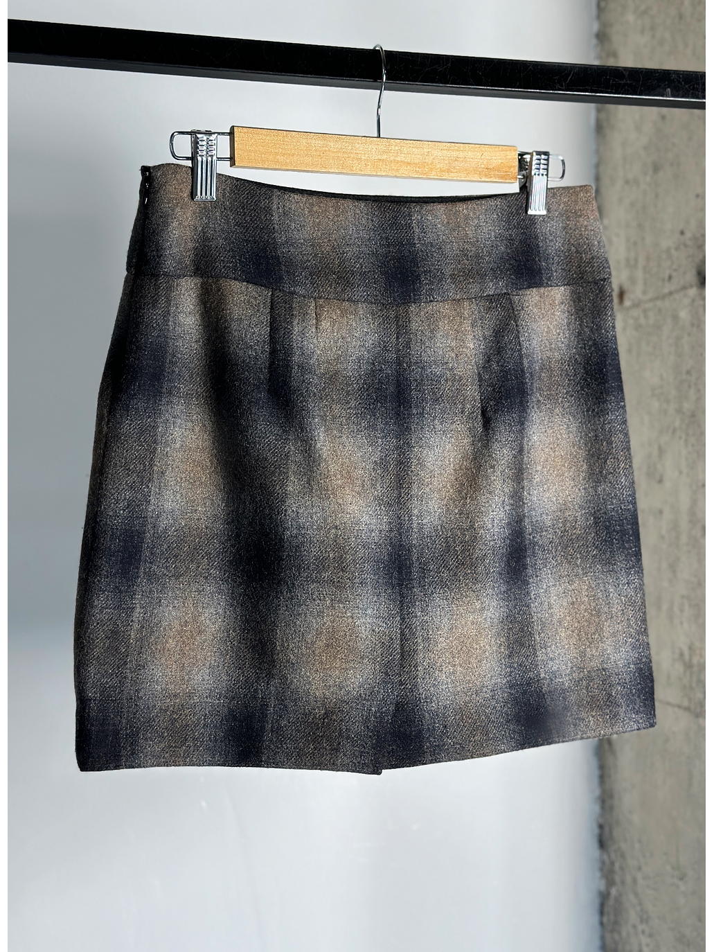 Falda paño cuadrillé  3