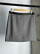 falda mini tweed espiga  - Miniatura 1
